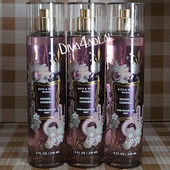 3X Bath & Body Works MOONLIT GODDESS Christmas 2025 Mist Sprays - Picture 1 of 1